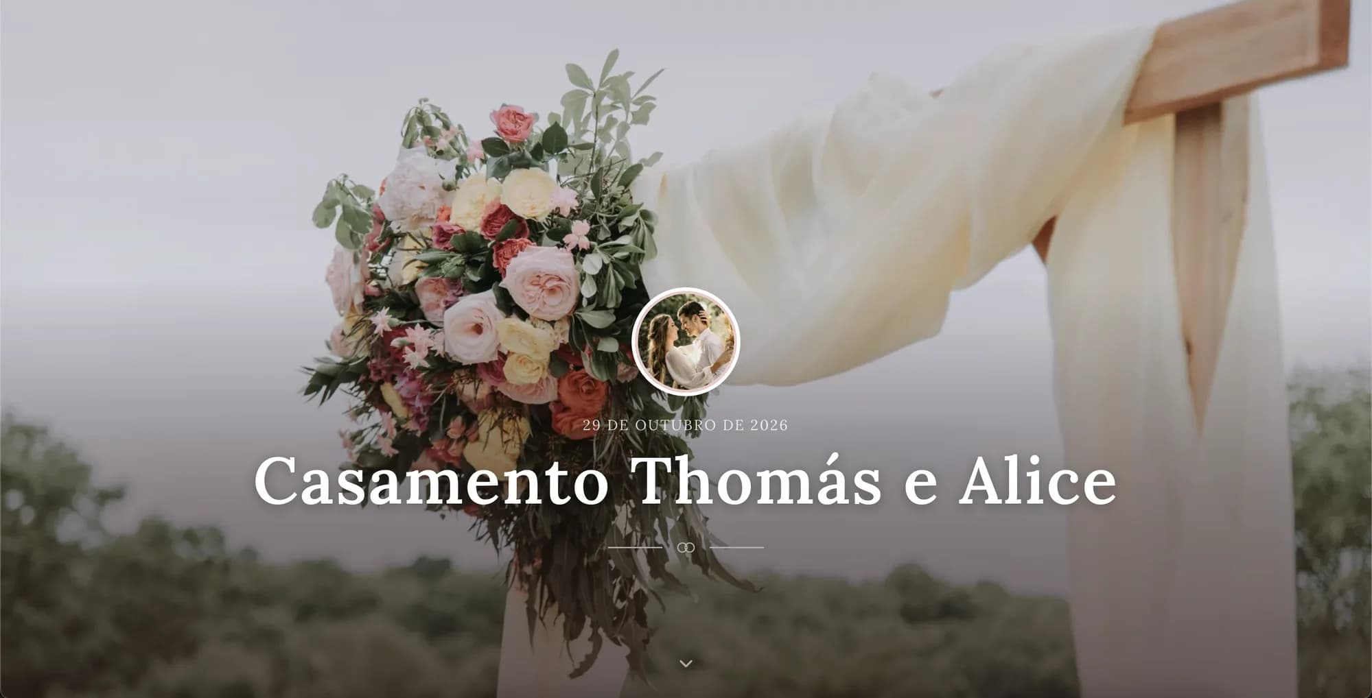 Exemplo de lista de casamento